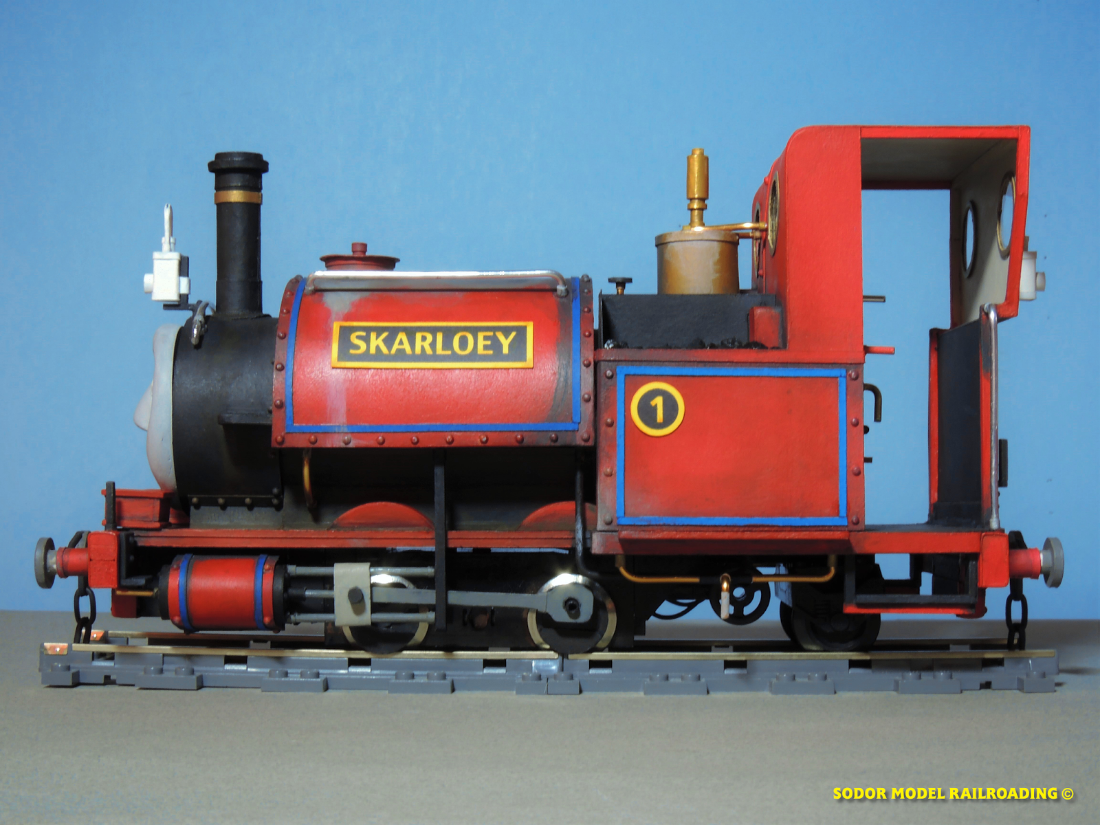 SudrianRails on X: Skarloey The Little Engine - Modelled & textured by me,  face by JamesBond005. Here's some news! Some friends & I have started a new  trainz content site, Sudrian Industries
