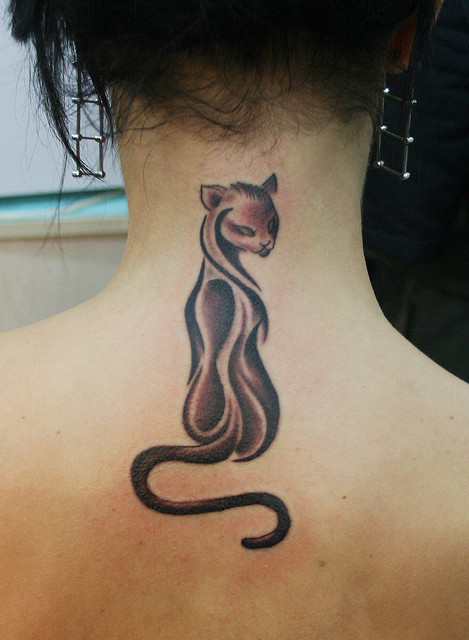 Tatuaje de Gato