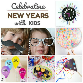 NEW YEARS ACTIVITIES AND CRAFTS FOR KIDS: 30+ FUN IDEAS! #newyearseveforkids #newyearevecrafts 