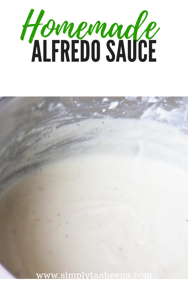 Easy Alfredo Sauce with Milk Simply Tasheena