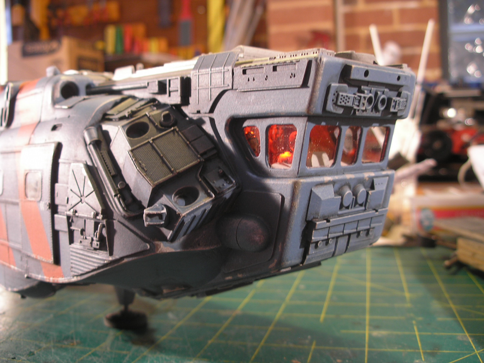 Shuttlecraft Kitbash original design Sci fi models, Spaceship design