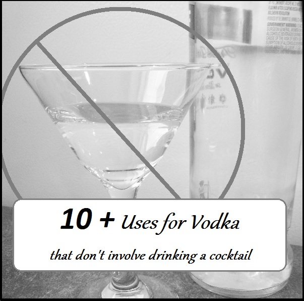 Heartfelt Balance Handmade Life 10+ Uses for Vodka That Do Not Involve Drinking Cocktails
