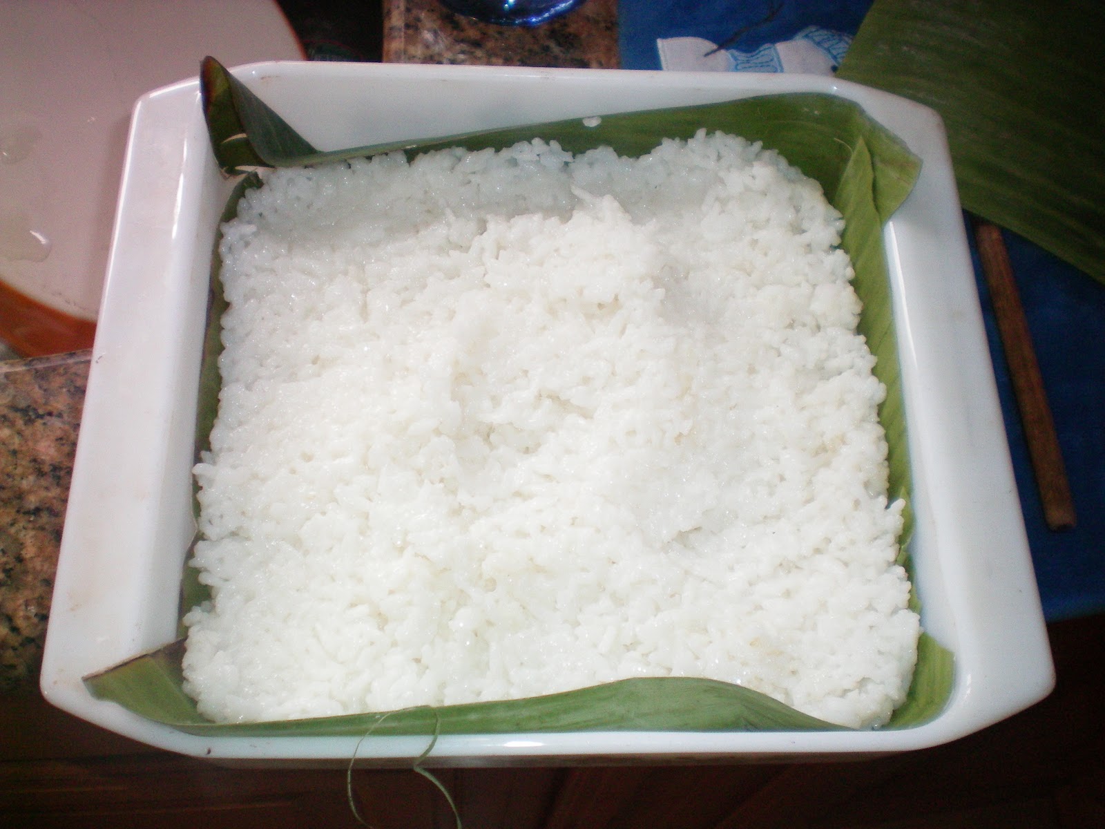 The new art of baking: Satay Kajang Malaysia - Pressed Rice/Nasi Himpit