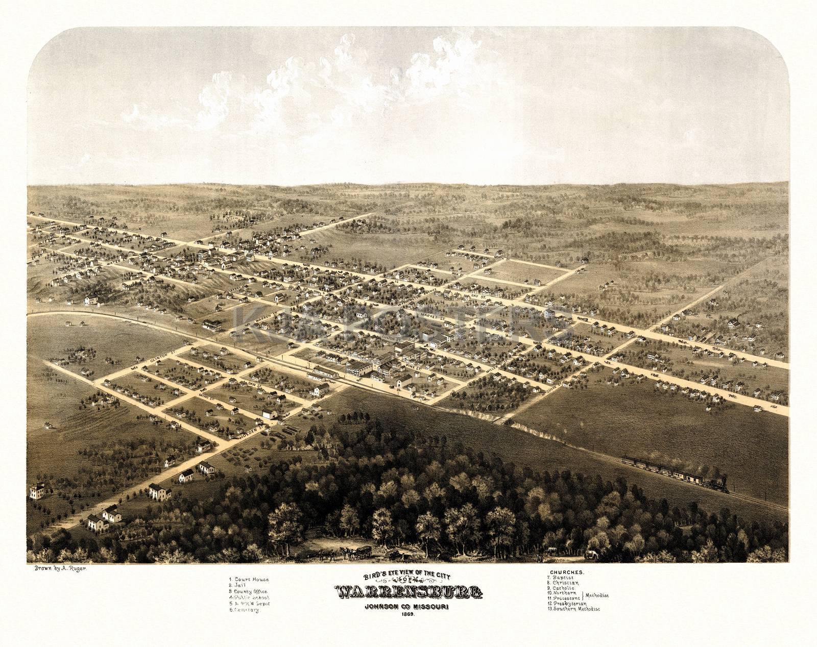 Alabama Mississippi Louisiana Arkansas - Grigg 1830