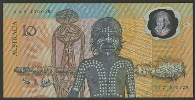 currency Australian dollars Commemorative polymer banknotes
