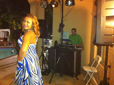 DJ-MEL SETUP AT PRIVATE PARTY