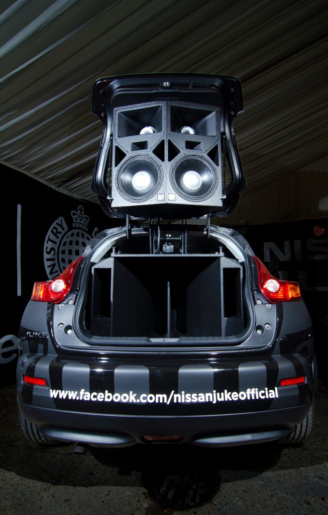 Nissan Juke Box Strongest Sound System in the World's SmartCars