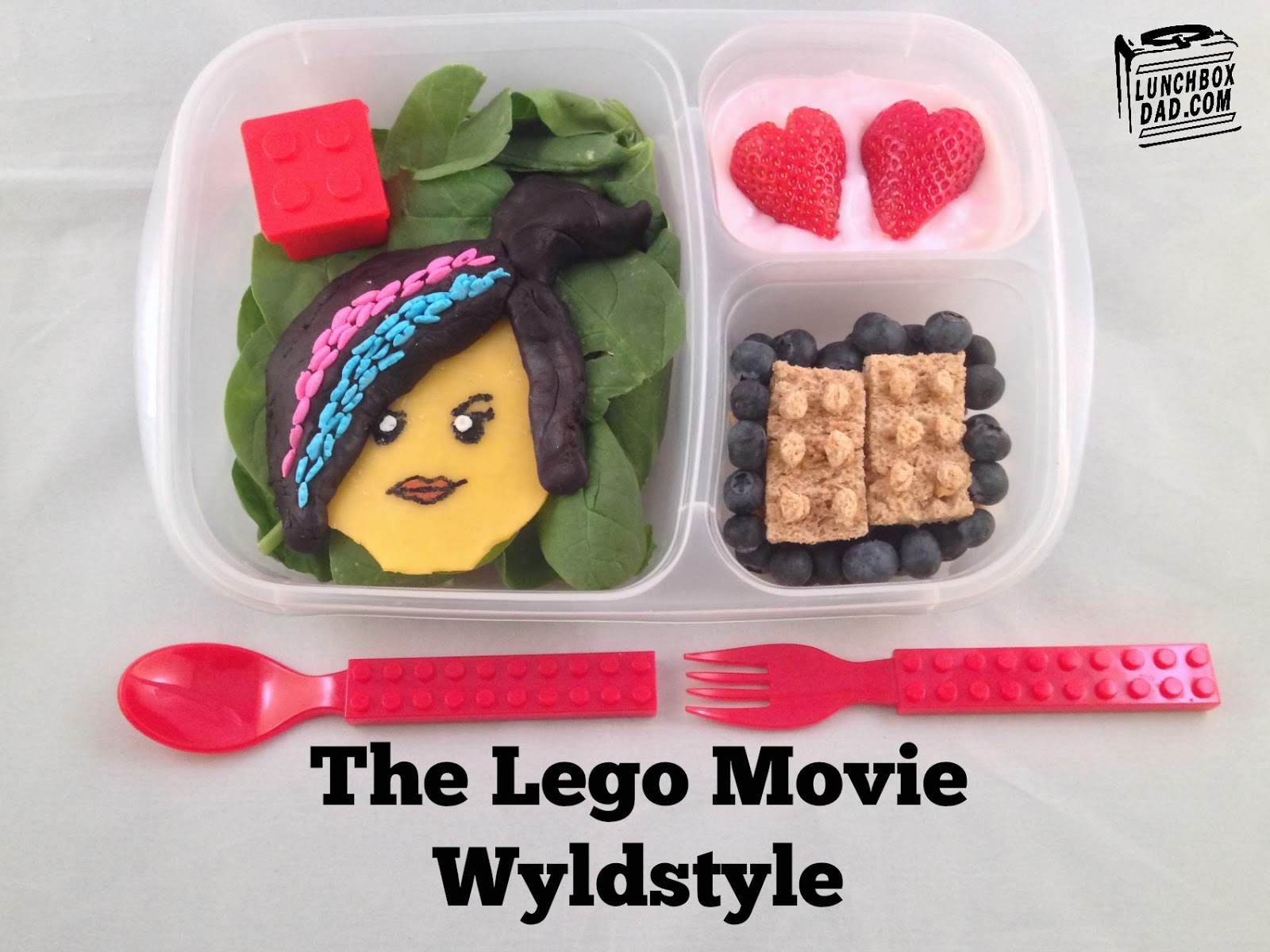 The Lego Movie Wyldstyle lunch