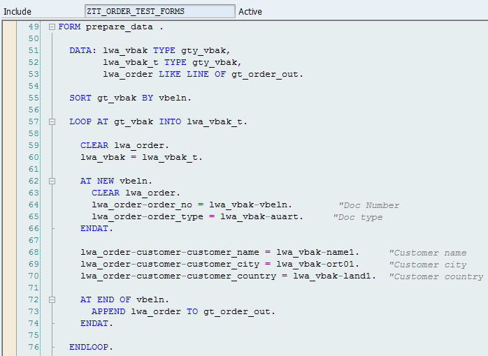 SAP ABAP: XML transformation Example SAP ABAP