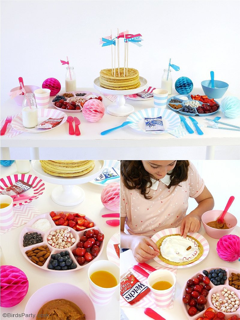 Brunch Party Ideas - Waffle and Pancake Bar! 