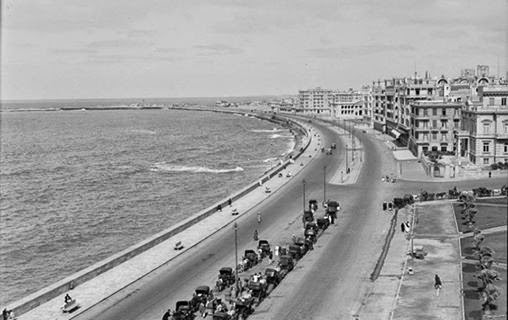 منطقة محطة الرمل..(الآسكندرية)..فى لقطة رائعة تعود الى عام 1920م