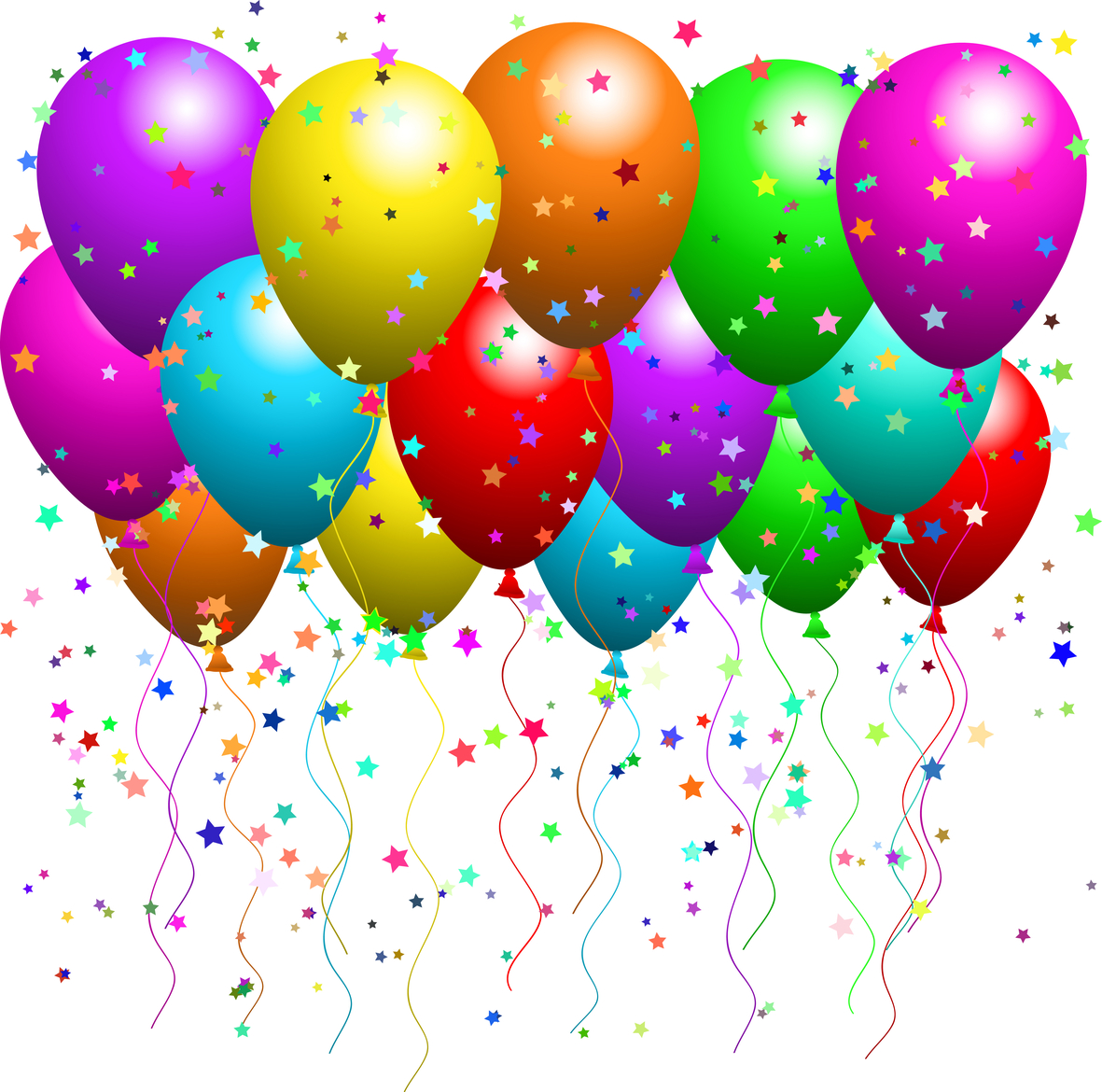 clip art balloons happy birthday - photo #11