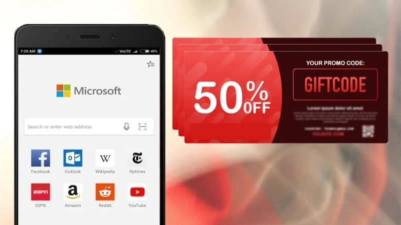 Shopping experience in Microsoft Edge on Android gets easier with built-in coupon and price comparison tool