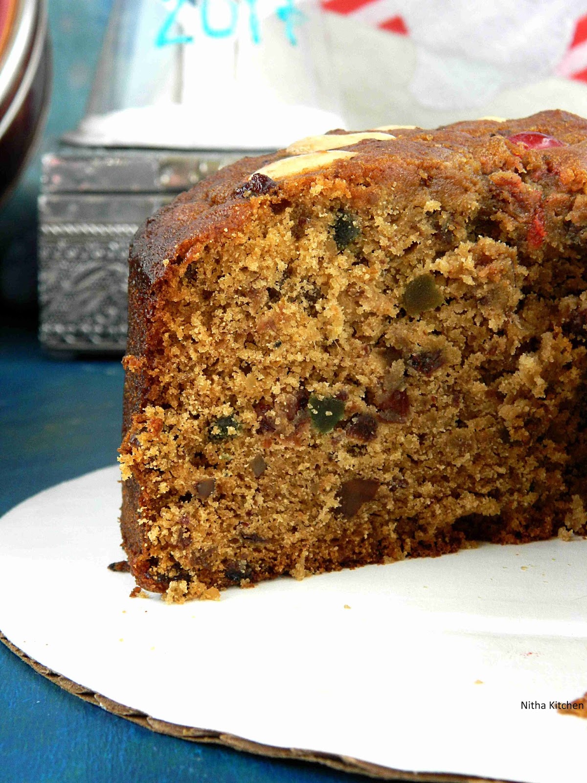 Traditional Christmas Fruit Cake From Scratch | Both Non alcoholic and