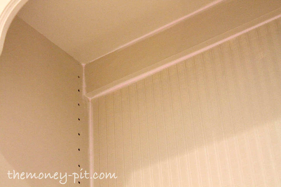 A final coat of paint, reinstall the shelves and you are all set!