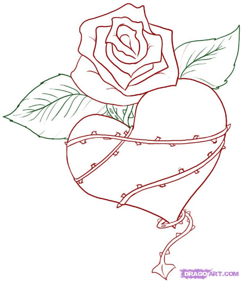 the word love in graffiti Sketch Graffiti Heart Flower || Graffiti Tutorial