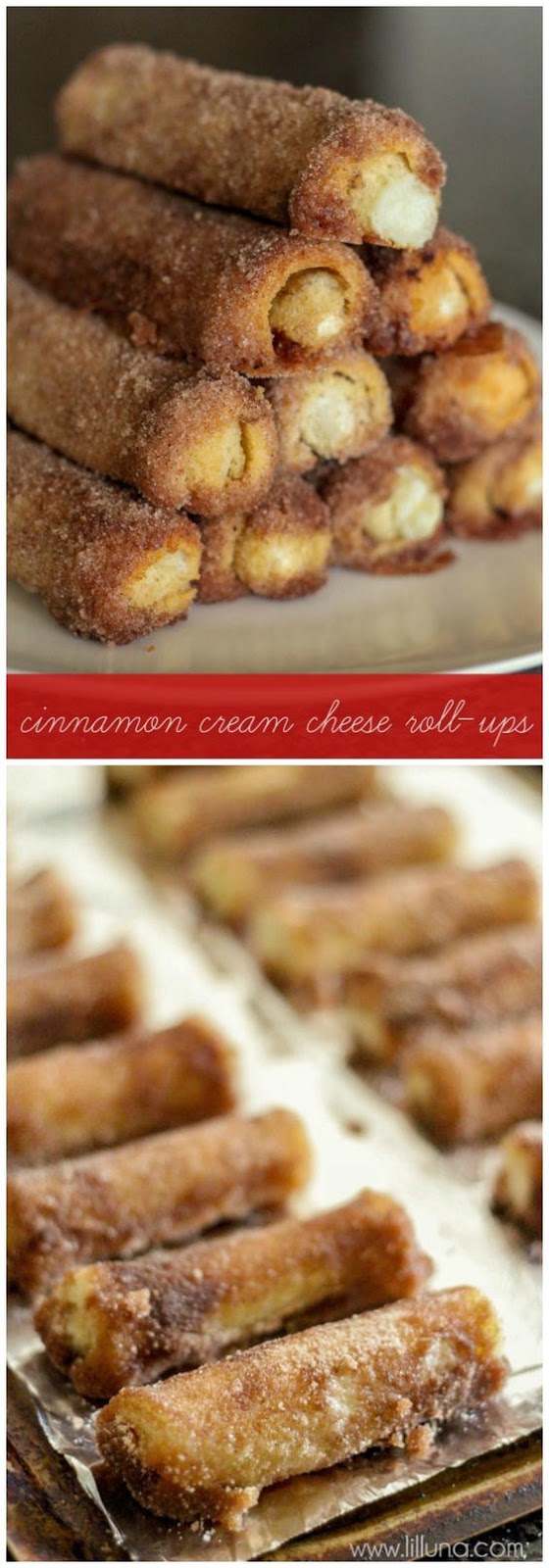 Cinnamon Cream Cheese Roll Ups Recipe Girls Dishes