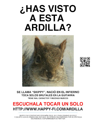 ginoroc pro: Una Ardilla en el Camino