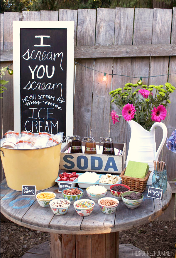 Ice Cream Social Printable Sugar Bee Crafts