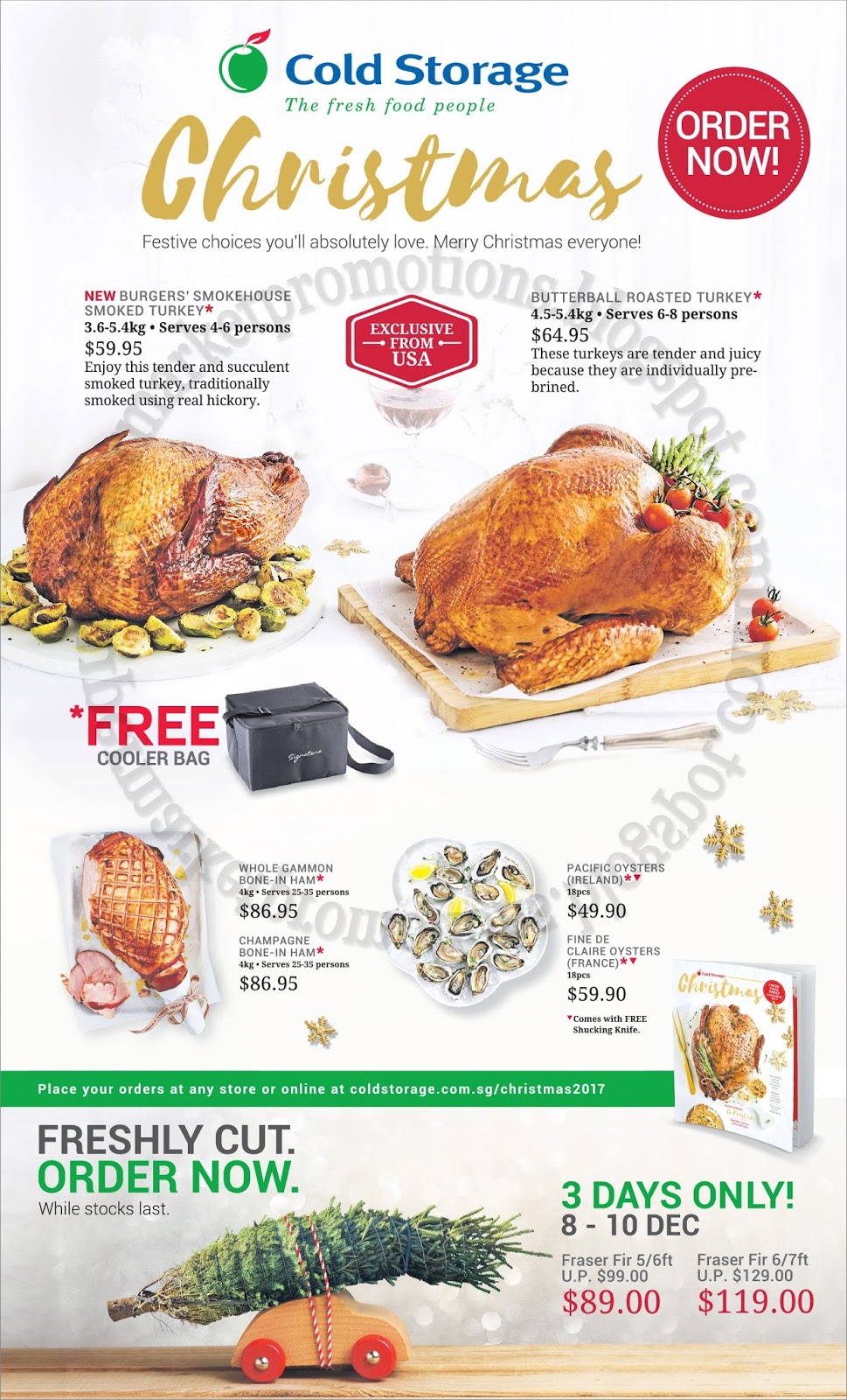 Cold Storage Christmas Order 08 December 2017 Supermarket Promotions