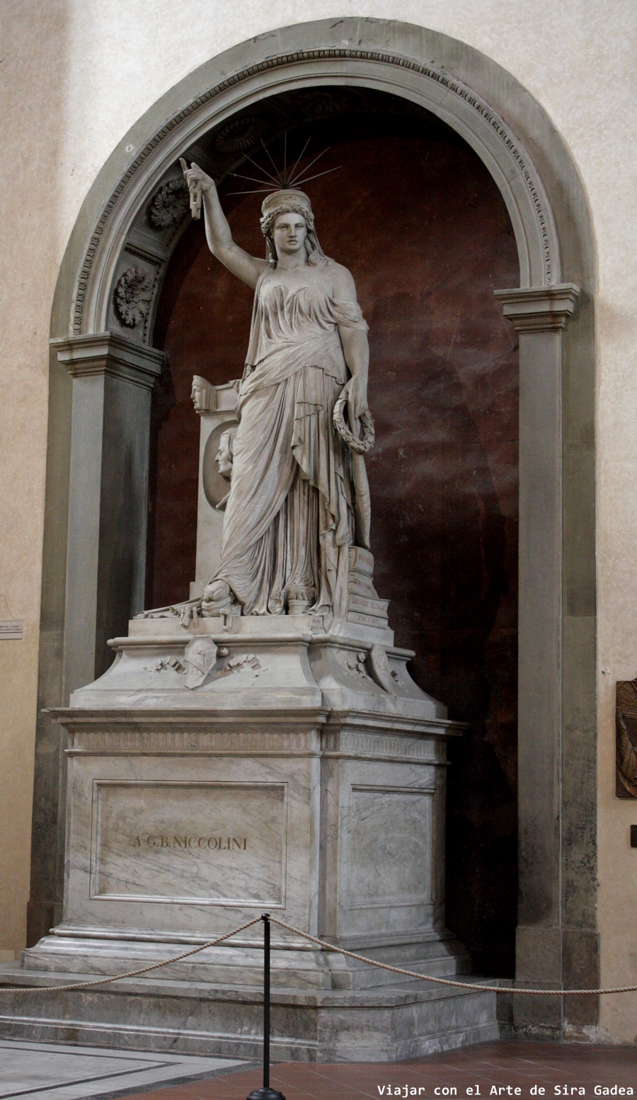 Los monumentos funerarios de Santa Croce de Florencia