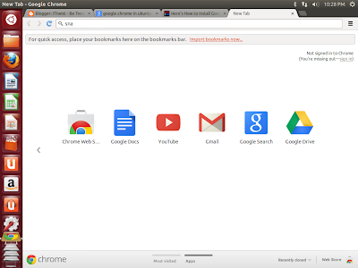 Install Google Chrome In Ubuntu 12.04/12.10/13.04