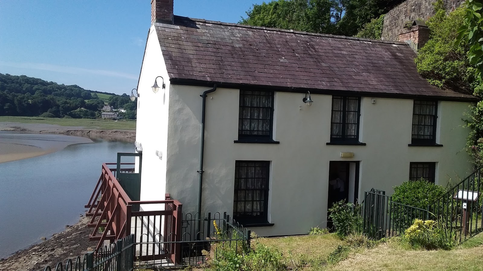 Wales 2 Laugharne Dylan Thomas and the Boat House