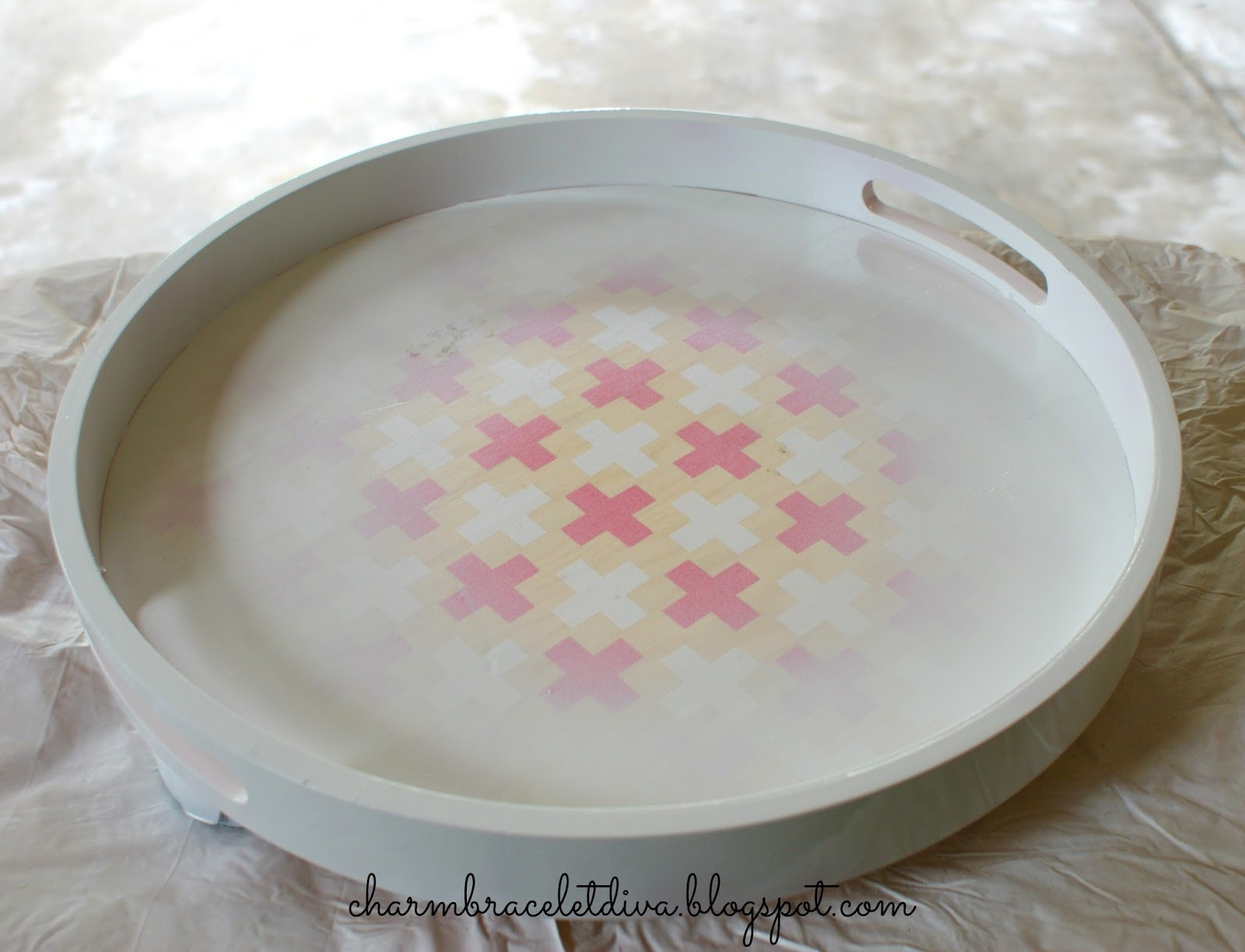 Our Hopeful Home DIY Wooden Tray Target Decor