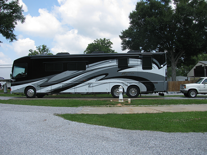 Passport America Site Seers Benchmark RV Park, Meridian, MS Passport