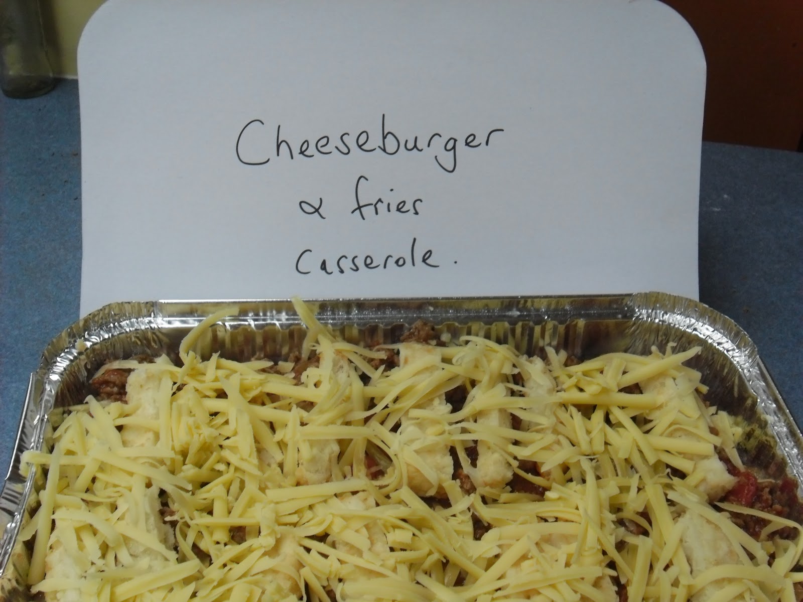 mysydneykitchen Cheeseburger and fries casserole