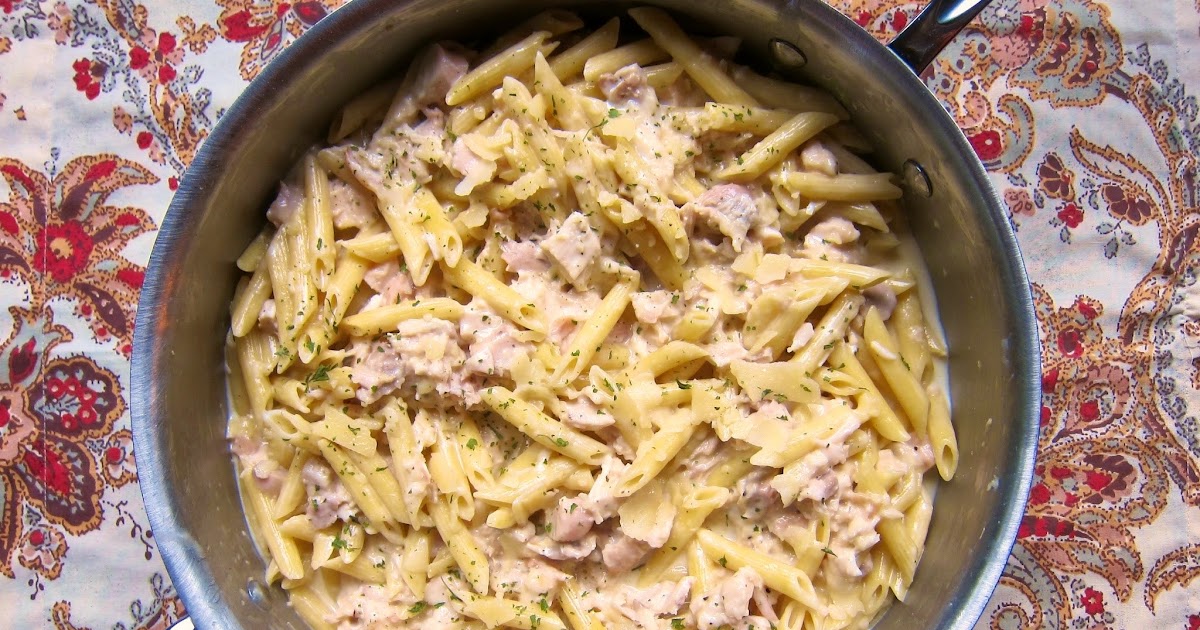 No Boil Chicken Alfredo Skillet Plain Chicken®