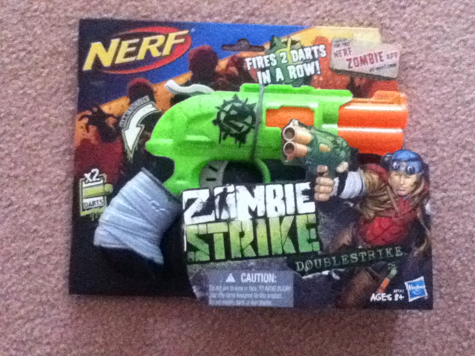 Outback Nerf: Review: Nerf Zombie Strike (grey trigger Aus)