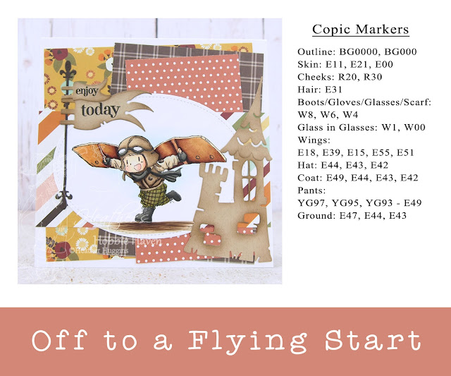 Heather's Hobbie Haven - Off to a Flying Start Card Kit