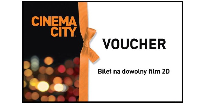 Wygraj bilet do Cinema City na dowolny film 2D - 700 szt. czeka Konkurs