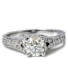diamond vintage rings