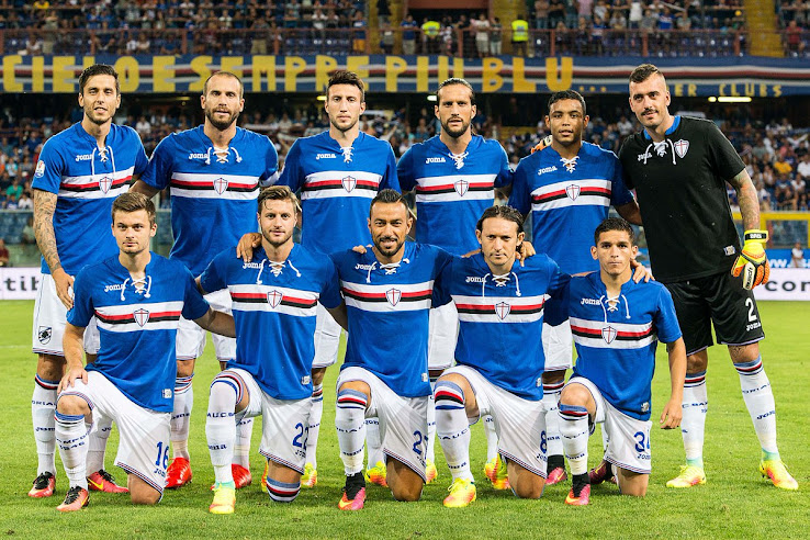 sampdoria classic kit