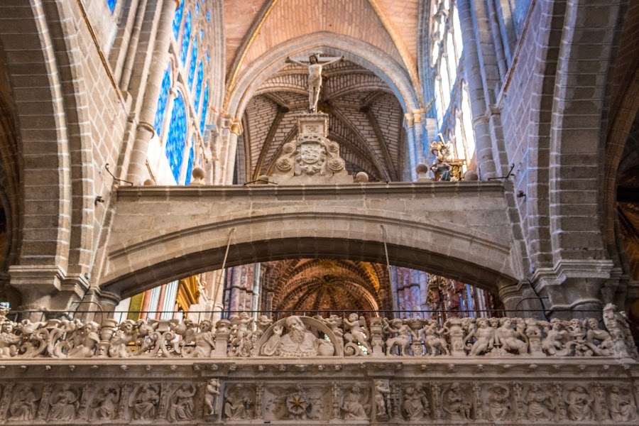 España, Castilla y León, Ávila, Catedral,