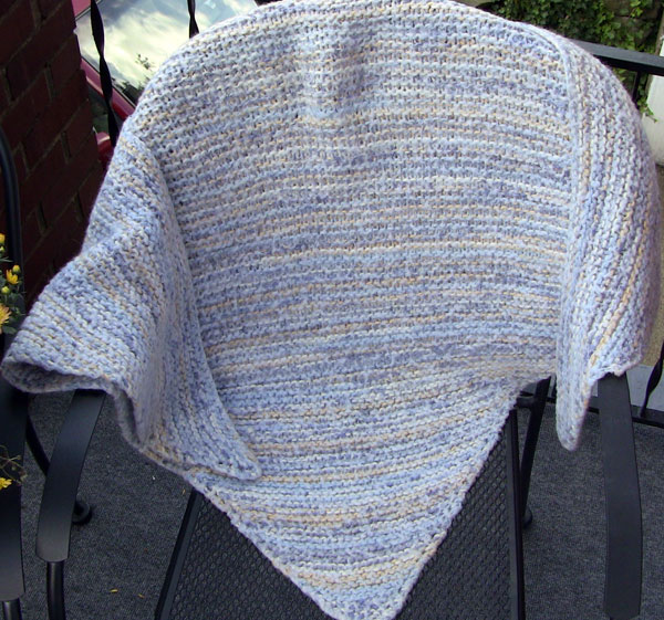 Knit A Triangle Shawl