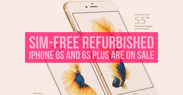 Apple has started selling Sim-Free refurbished iPhone 6s and 6s Plus through its Apple’s online store with variety of Color and storage option.