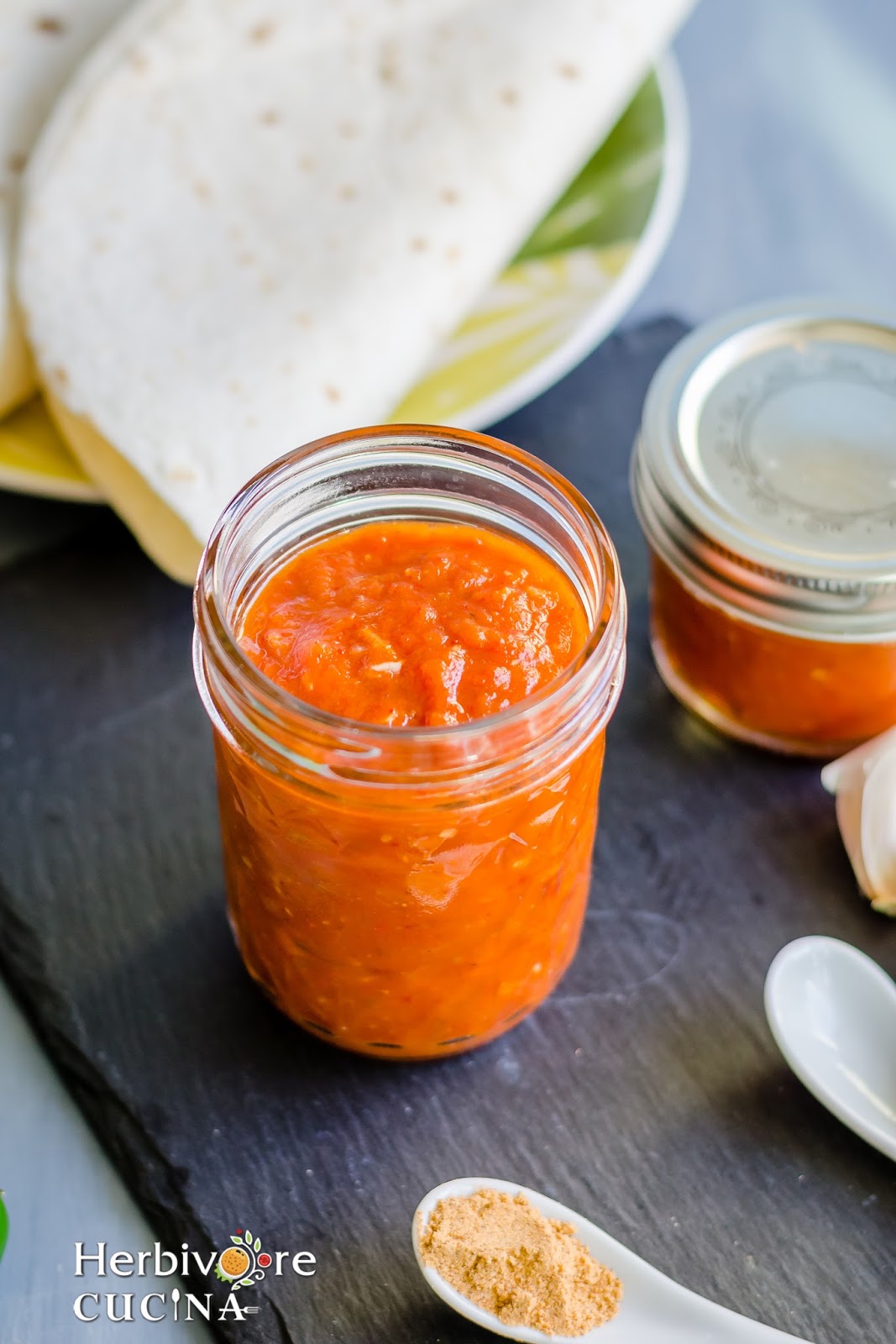 Herbivore Cucina 10 Minute Vegan Enchilada Sauce