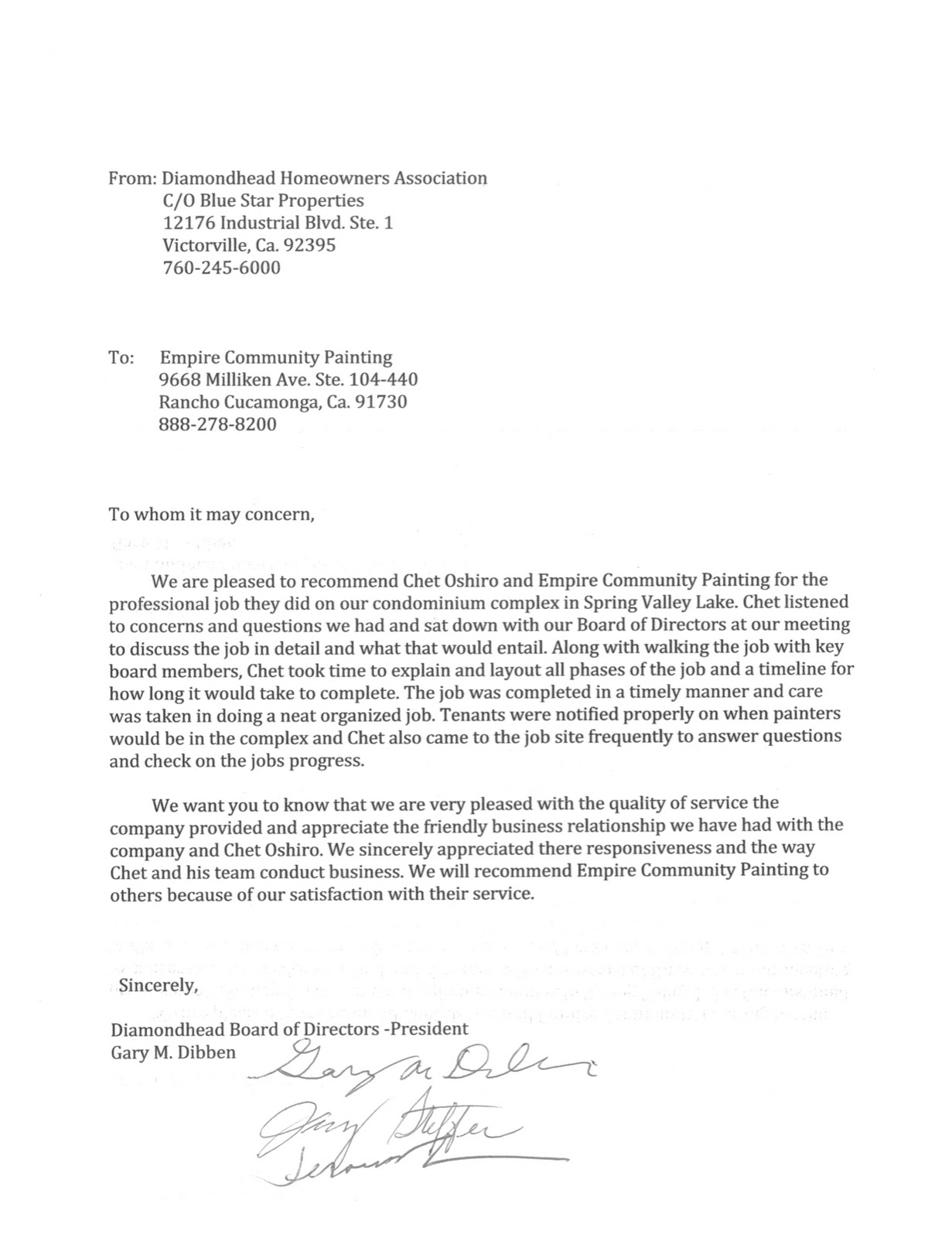 Sample Character Reference Letter For Military