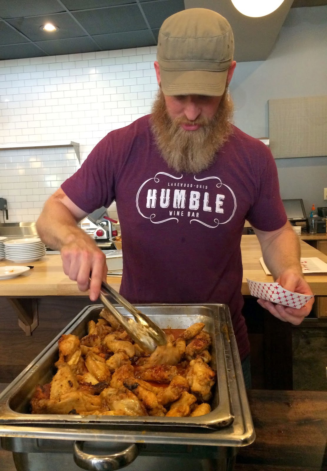 Bite Buff Pillars Lakewood Wing Crawl 2014