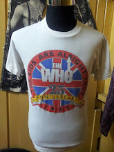 VINTAGE THE WHO 1986 50/50 T SHIRT (SOLD!!