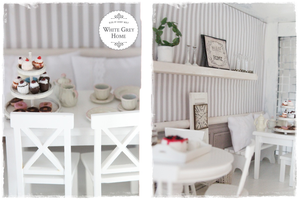 white grey home