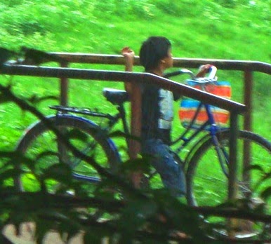 Changuito en bicicleta