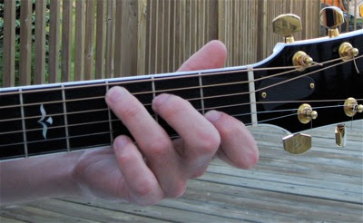 Vị trí đặt ngón tay chuẩn khi chơi Guitar