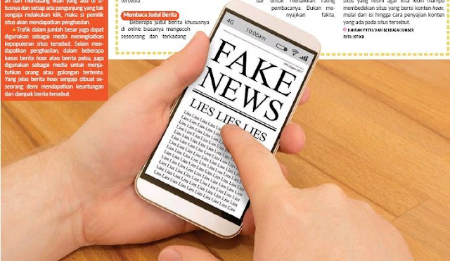 Sering Terpengaruh Berita Hoax? Makanya Kurangi Bergosip Sering Terpengaruh Berita Hoax? Makanya Kurangi Bergosip