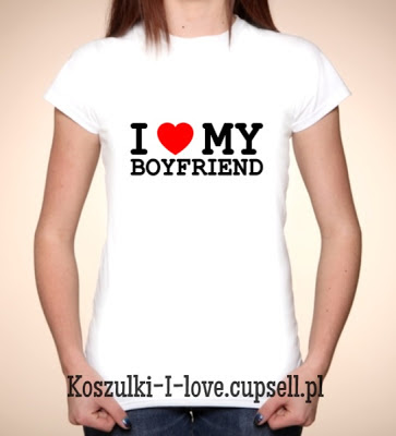 koszulka i love my boyfriend