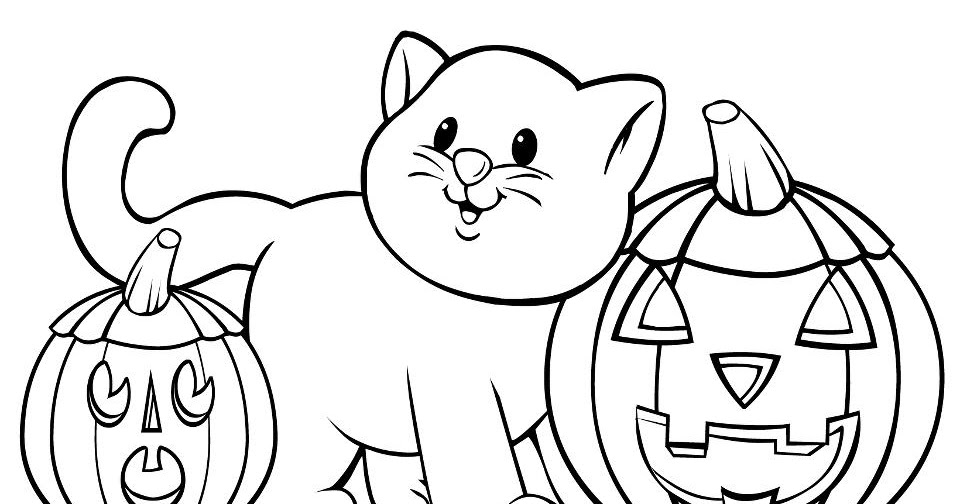 h is for halloween coloring pages - photo #17