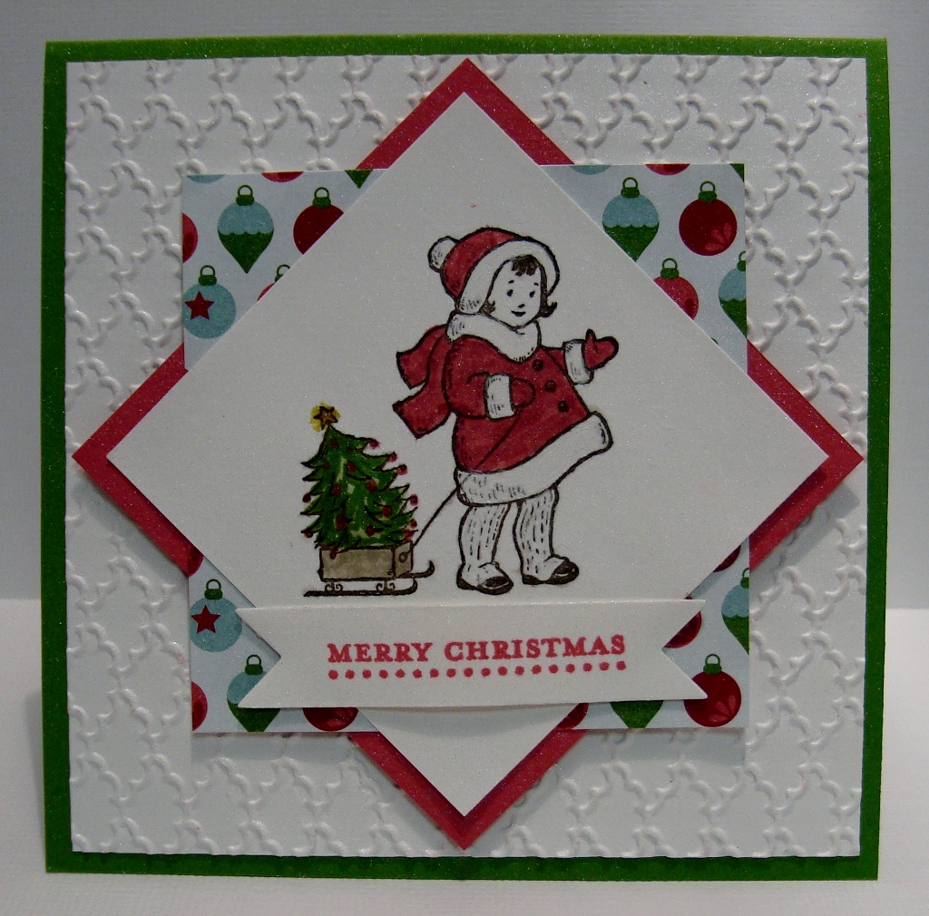 Stampin For Me Greeting Card Kids